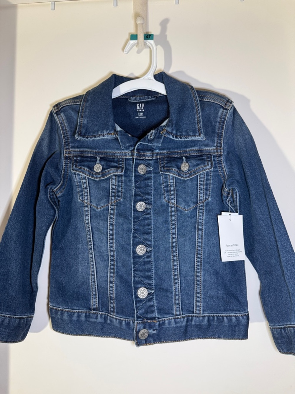 GAP Dark Blue Kids Denim Jacket